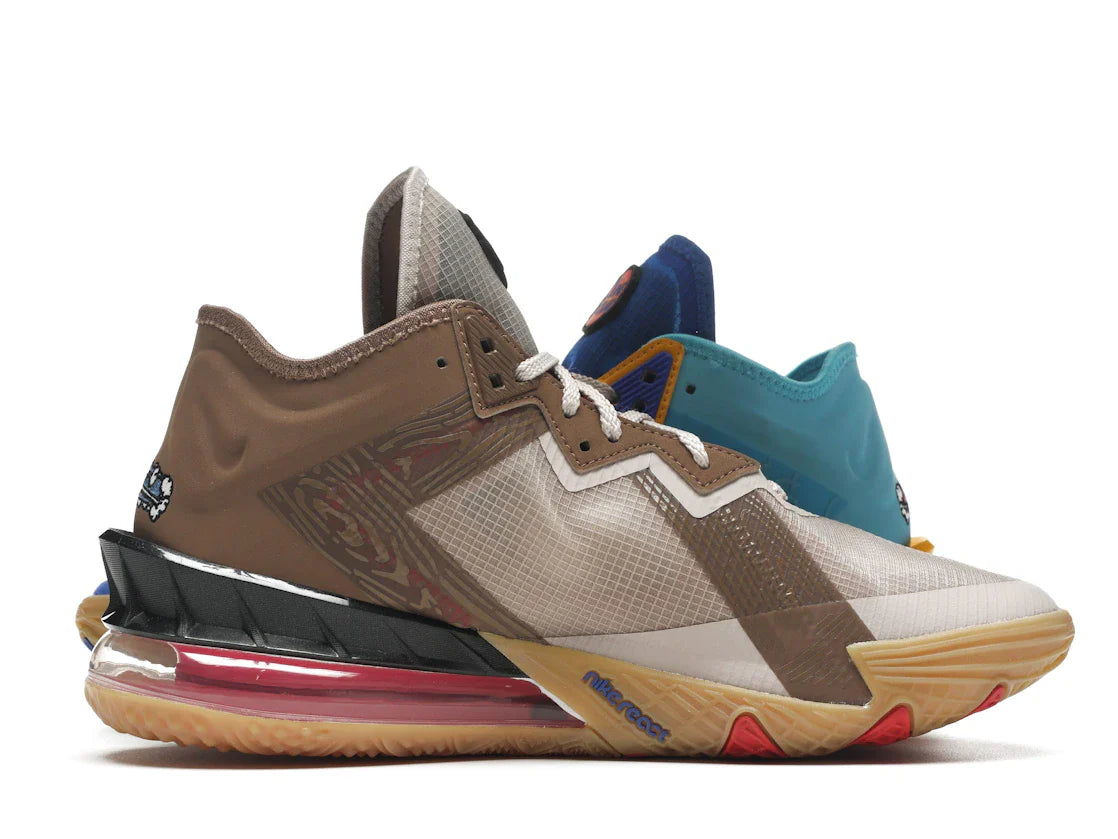 Nike LeBron 18 Low Wile E. vs. Roadrunner Space Jam