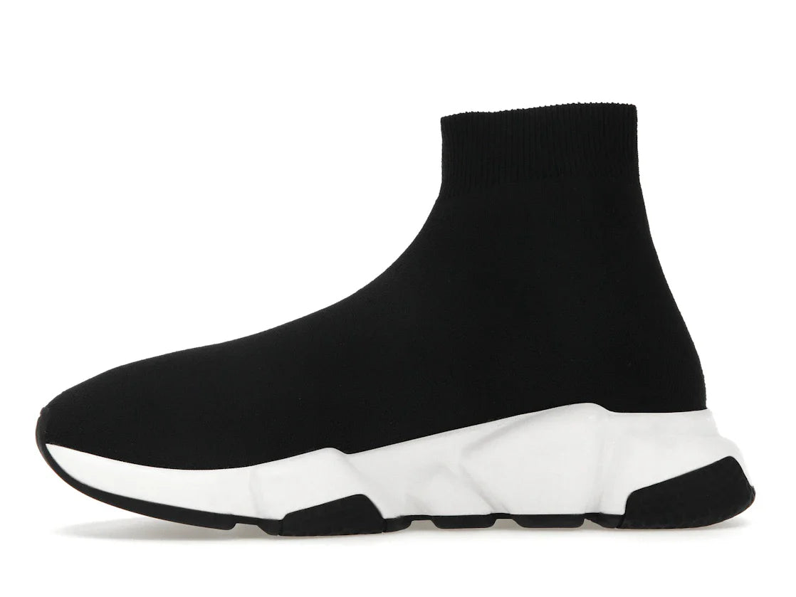 Balenciaga Speed Graffiti Sneaker Weiß Schwarzes Logo (Damen)