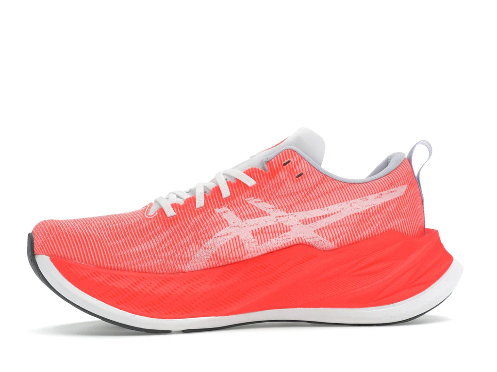 ASICS Superblast Weiß Sonnenaufgang Rot