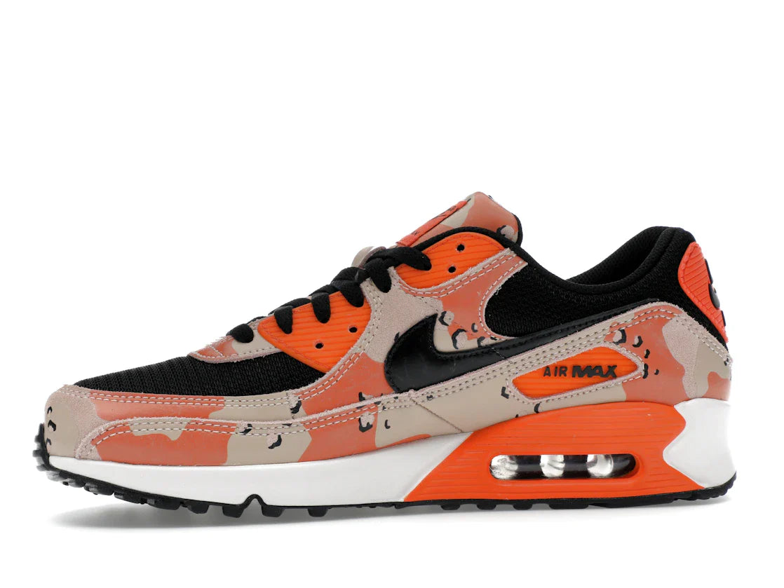 Nike Air Max 90 Premium Bio Beige Safety Orange Camo