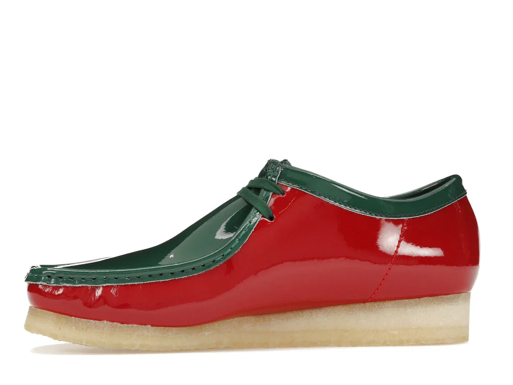 Clarks Originals Wallabee Patent Leather Boot Supreme Multicolor