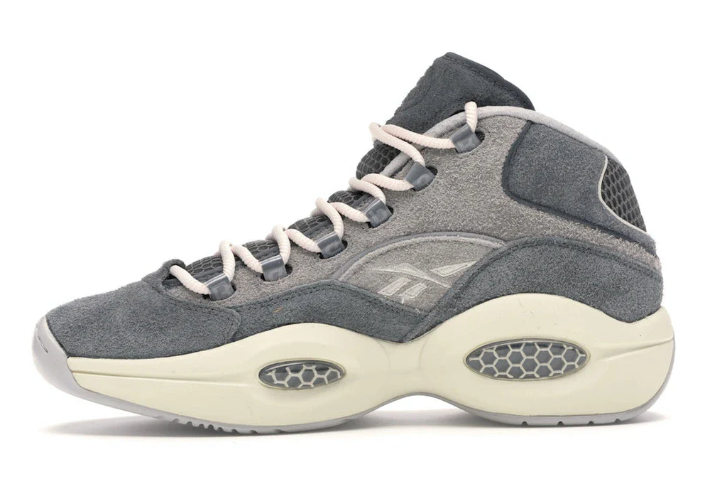 Reebok Question Mid Gray Suede