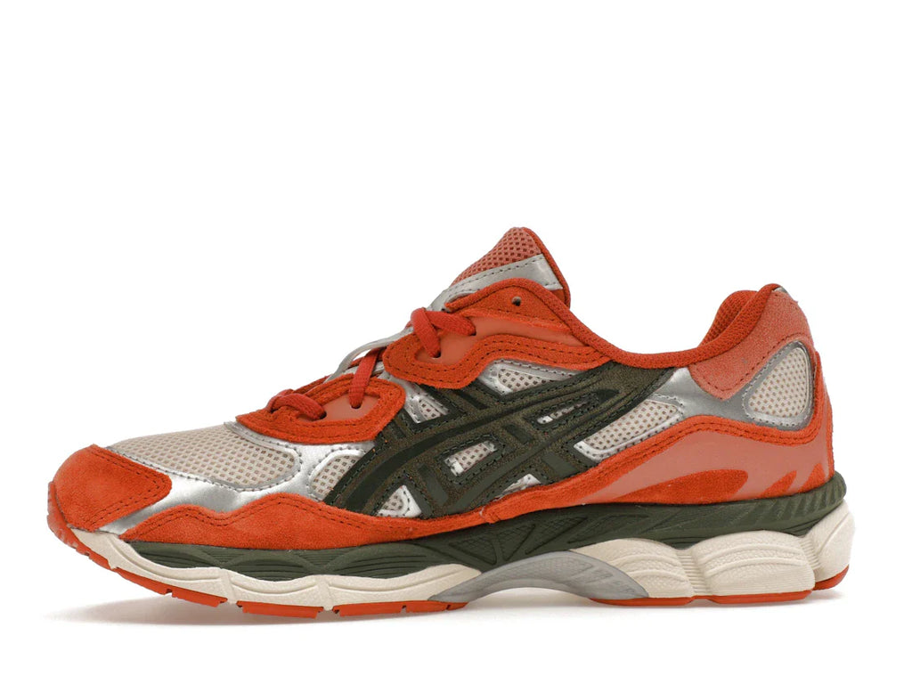 ASICS Gel-NYC Haferflockenwaldgrün Orange