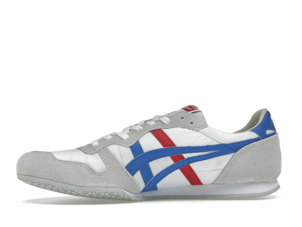 Onitsuka Tiger Serrano Weiß Directoire Blau Rot