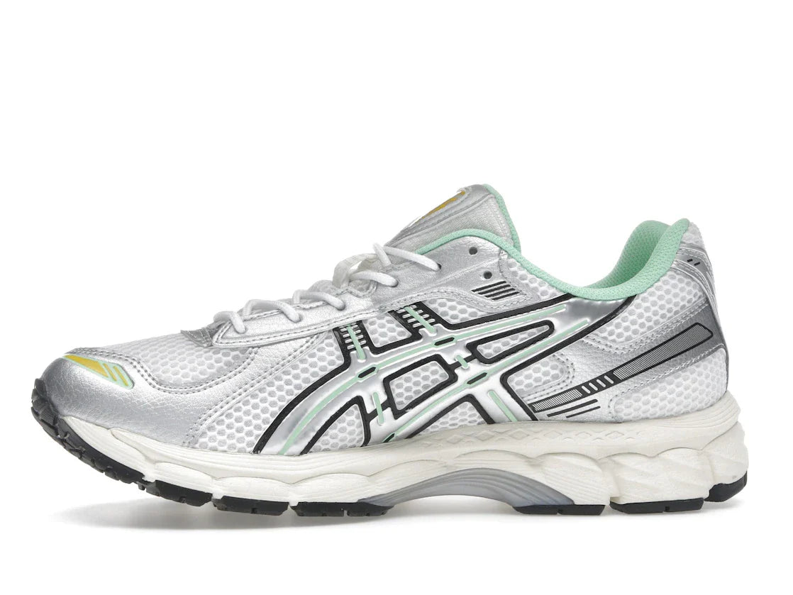 ASICS Gel-Kayano 12.1 Silber Grün Orange