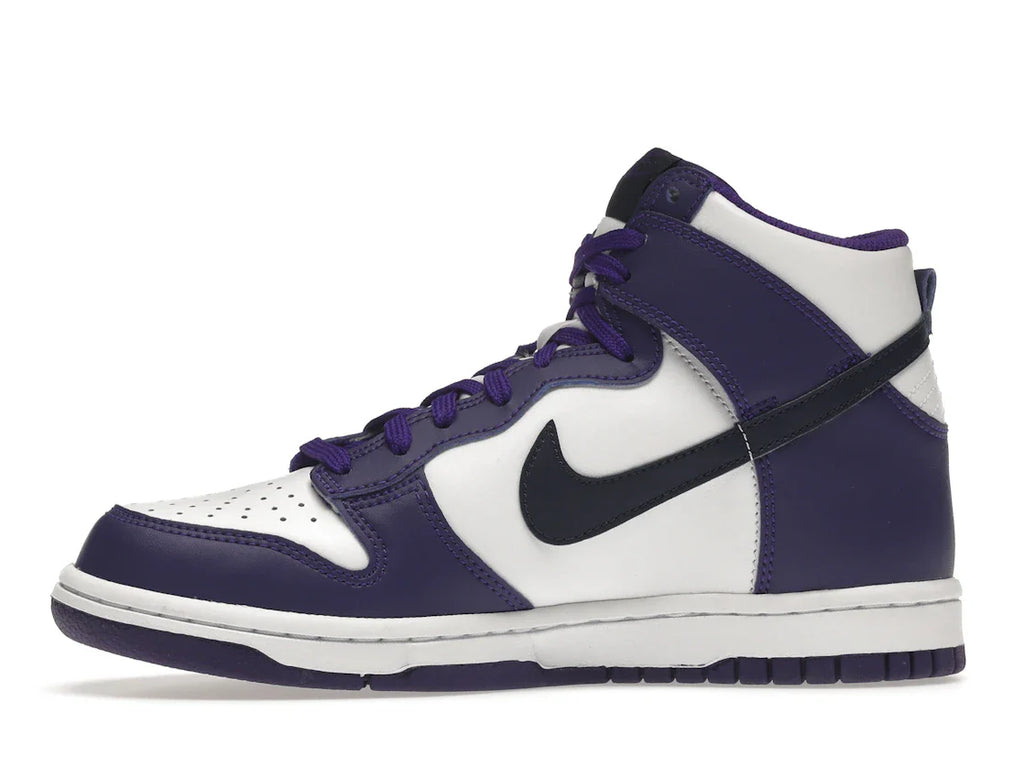 Nike Dunk High Electro Purple Midnight Navy (GS)