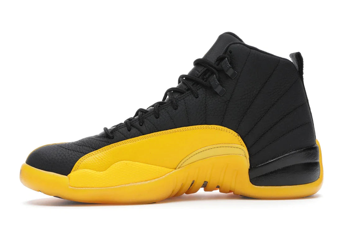 Jordan 12 Retro Schwarz Universitätsgold