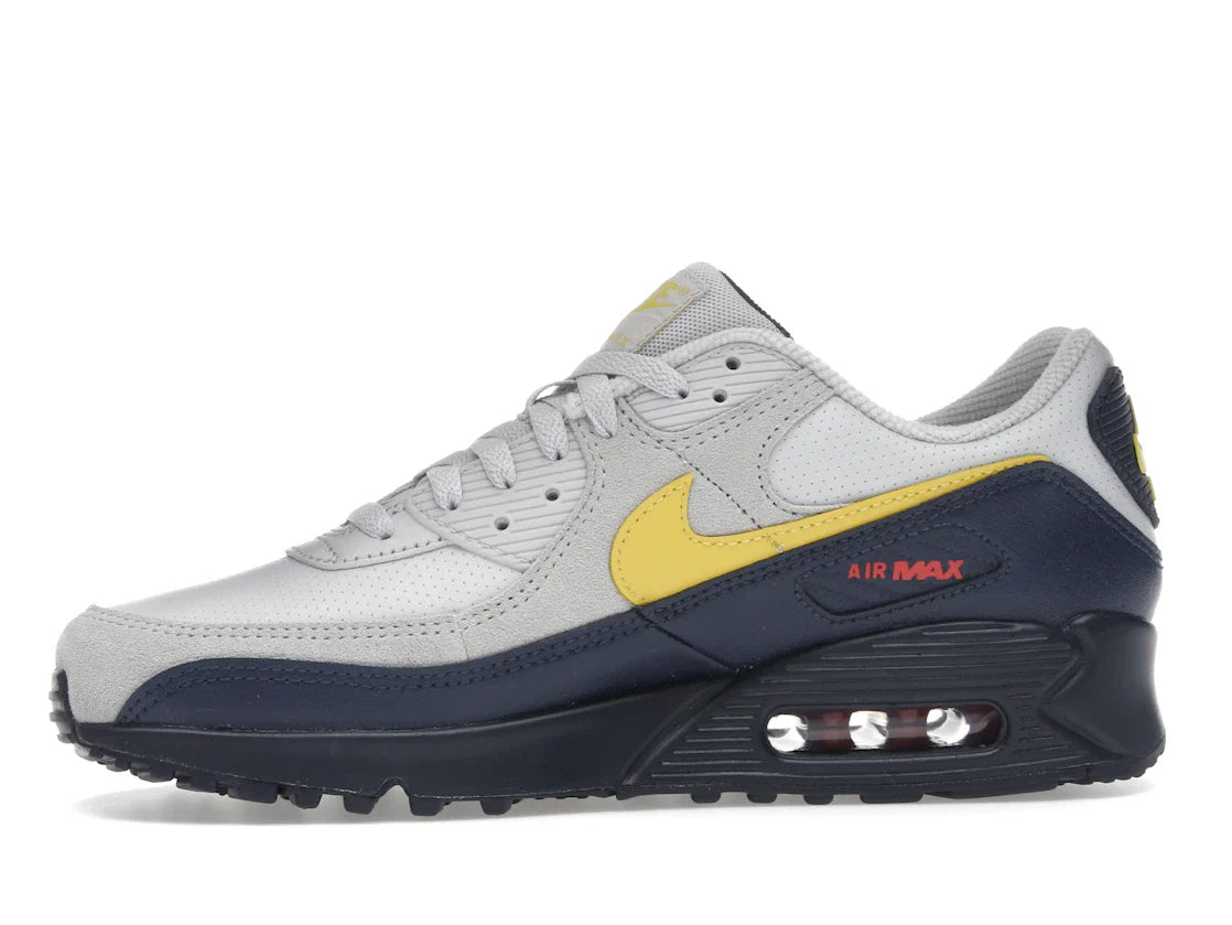 Nike Air Max 90 Neutralgrau Tourgelb
