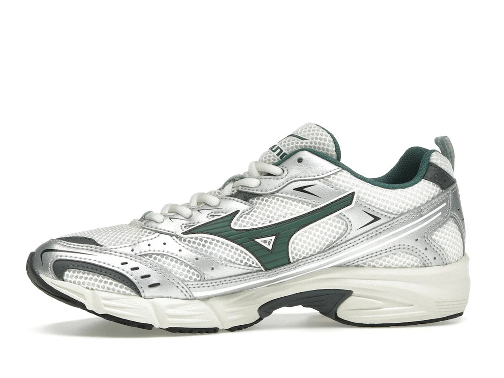 Mizuno MXR Schneeweiß Bistrogrün Silber