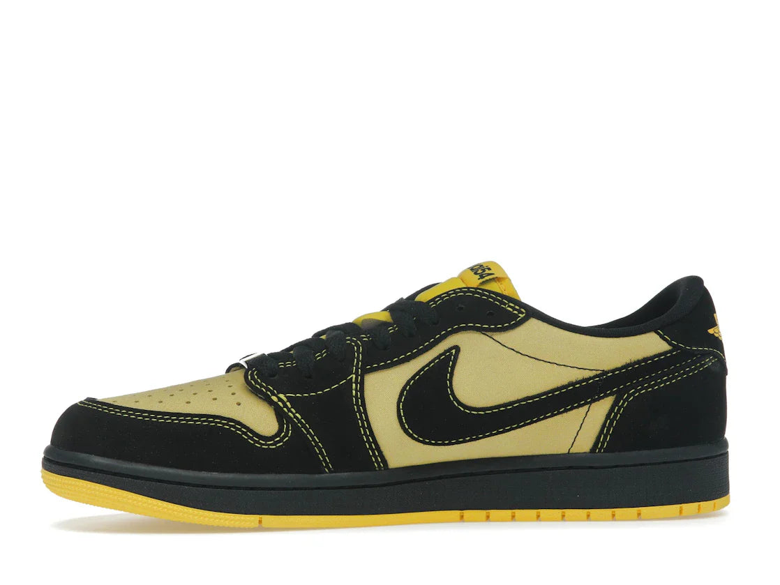 Jordan 1 Retro Low OG Quai 54 Schwarz Tour Gelb Rot