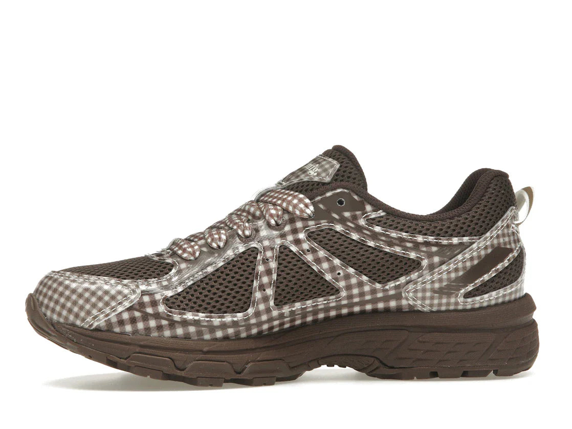 ASICS Gel-Venture 6-stöckiges Modell, rotbraunes Vichy-Karo