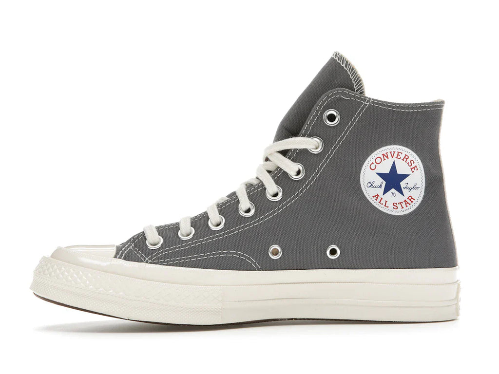 Converse Chuck Taylor All Star 70 Hi Comme des Garcons PLAY Grau