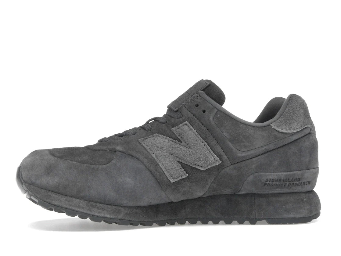New Balance 574 Legacy Stone Island Ghost Dunkelgrau