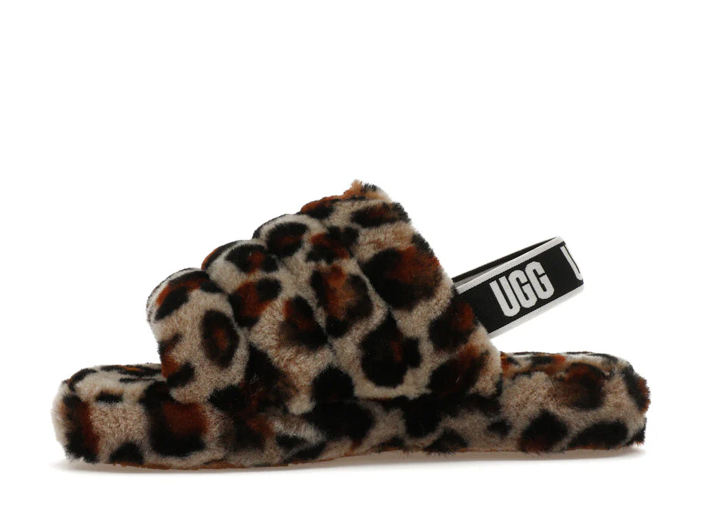 UGG Fluff Yeah Slide Leopard Amphora (Kinder)
