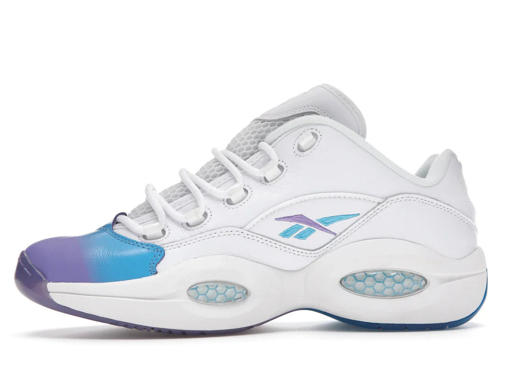 Reebok Question Low Radiant Aqua Hyper Purple