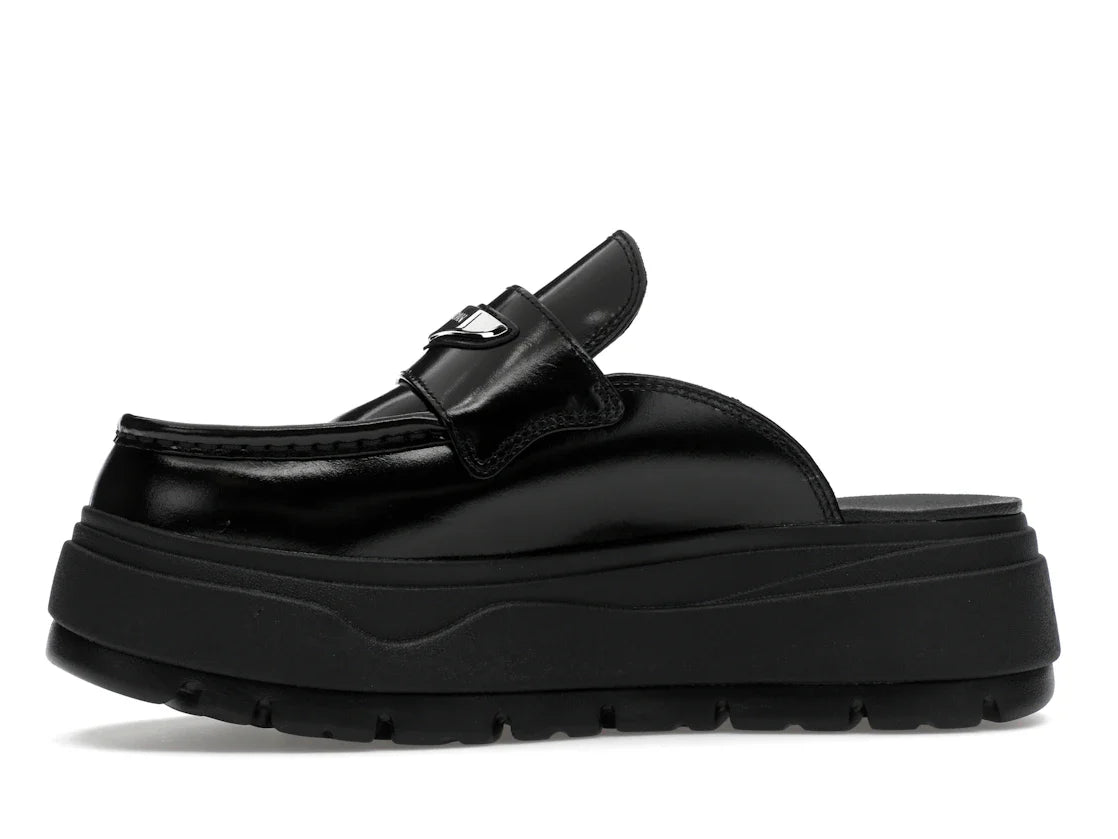 Jordan Mule Schwarz Metallic Silber (Damen)