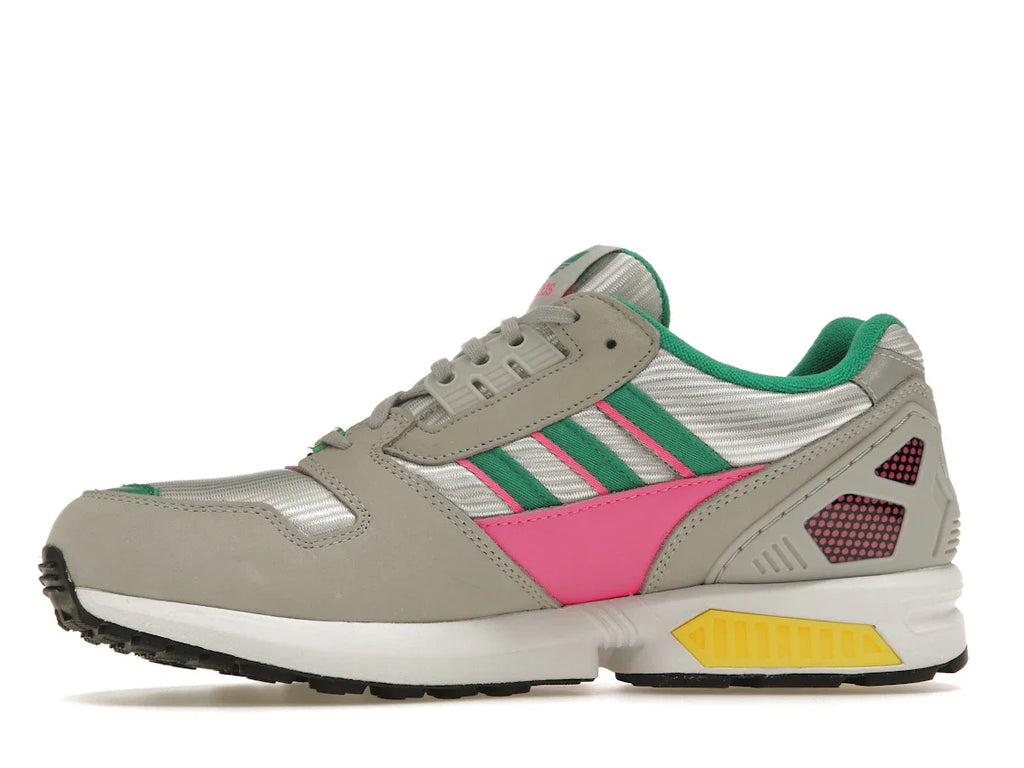 adidas ZX 8000 Grau Court Grün Screaming Pink