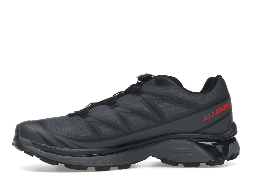 Salomon XT-6 JJJJound Schwarz Feuriges Rot