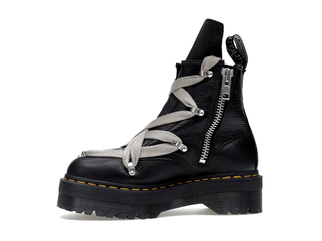 Dr. Martens 1460 Quad Ledersohle Pentagramm Jumbo Schnürstiefel Rick Owens Schwarz