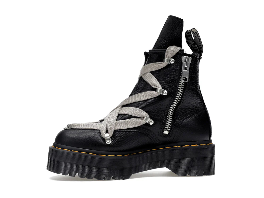 Dr. Martens 1460 Quad Ledersohle Pentagramm Jumbo Schnürstiefel Rick Owens Schwarz