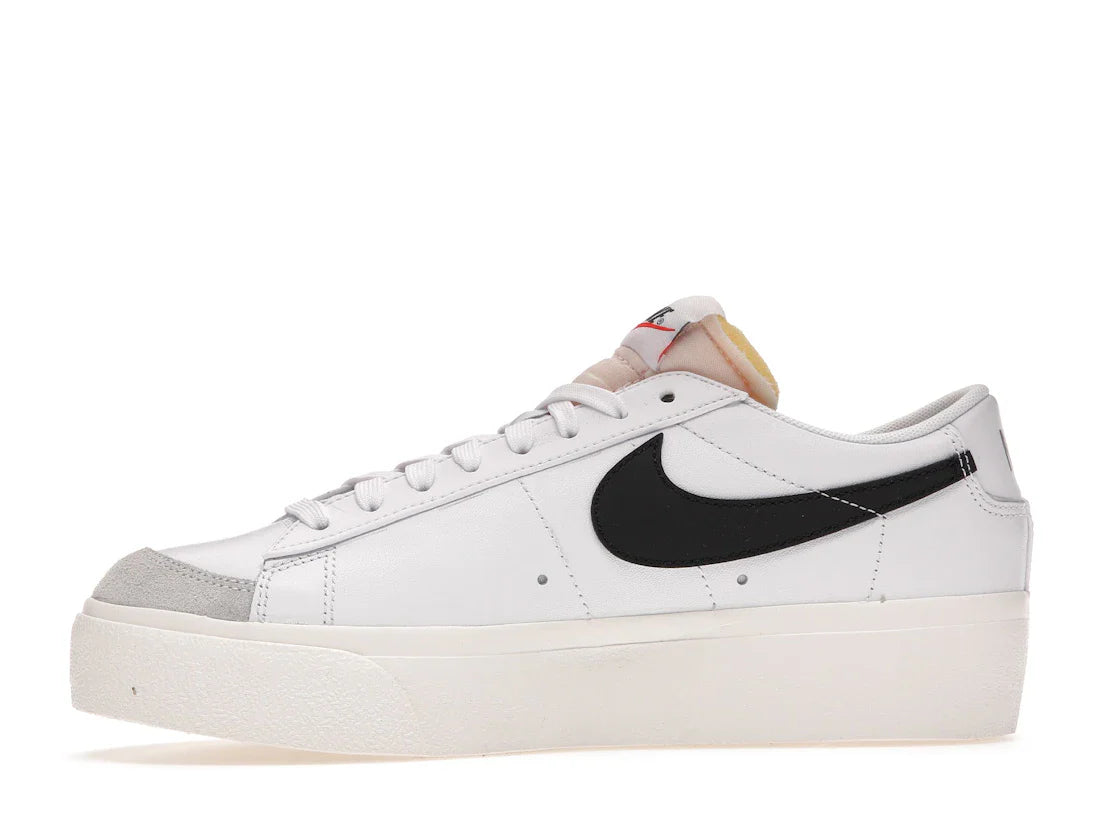 Nike Blazer Low Platform Weiß Schwarz (Damen)