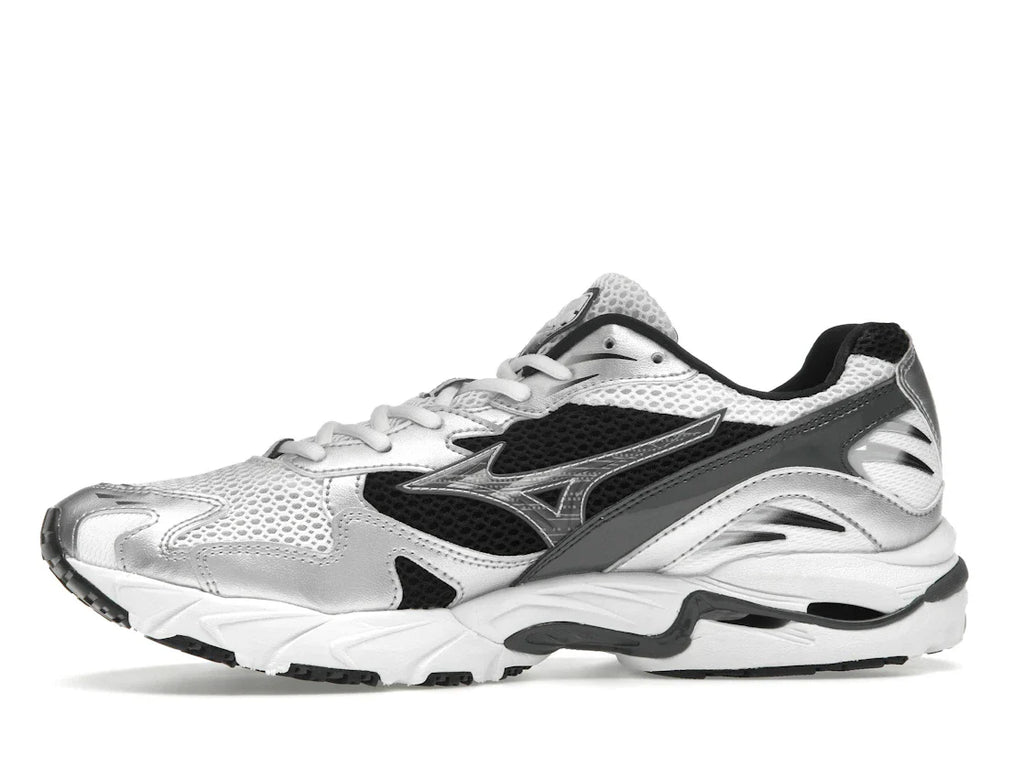Mizuno Wave Rider 10 Weiß Silber Schwarz