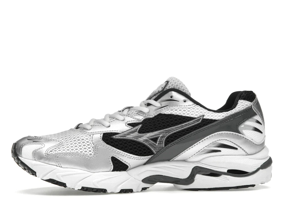 Mizuno Wave Rider 10 Weiß Silber Schwarz