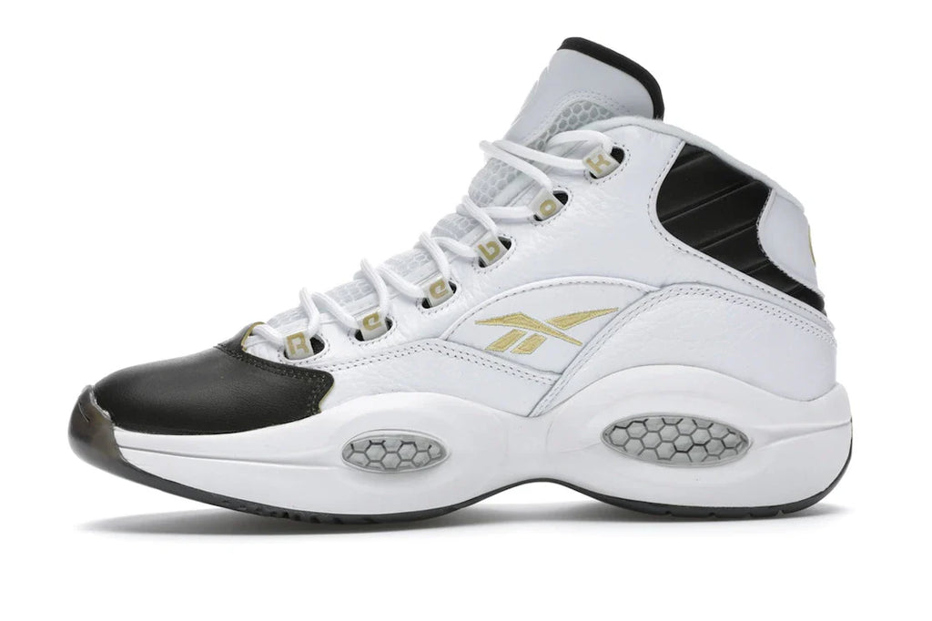 Reebok Question Mid Black Toe