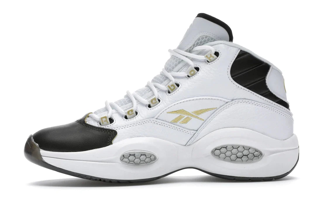 Reebok Question Mid Black Toe