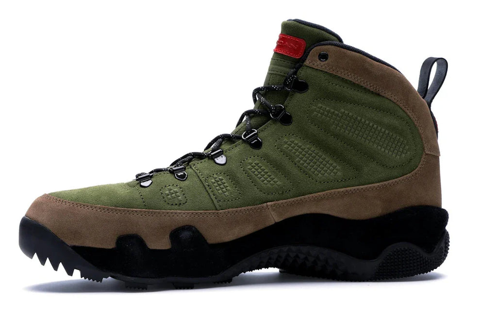 Jordan 9 Retro Boot NRG Military Brown