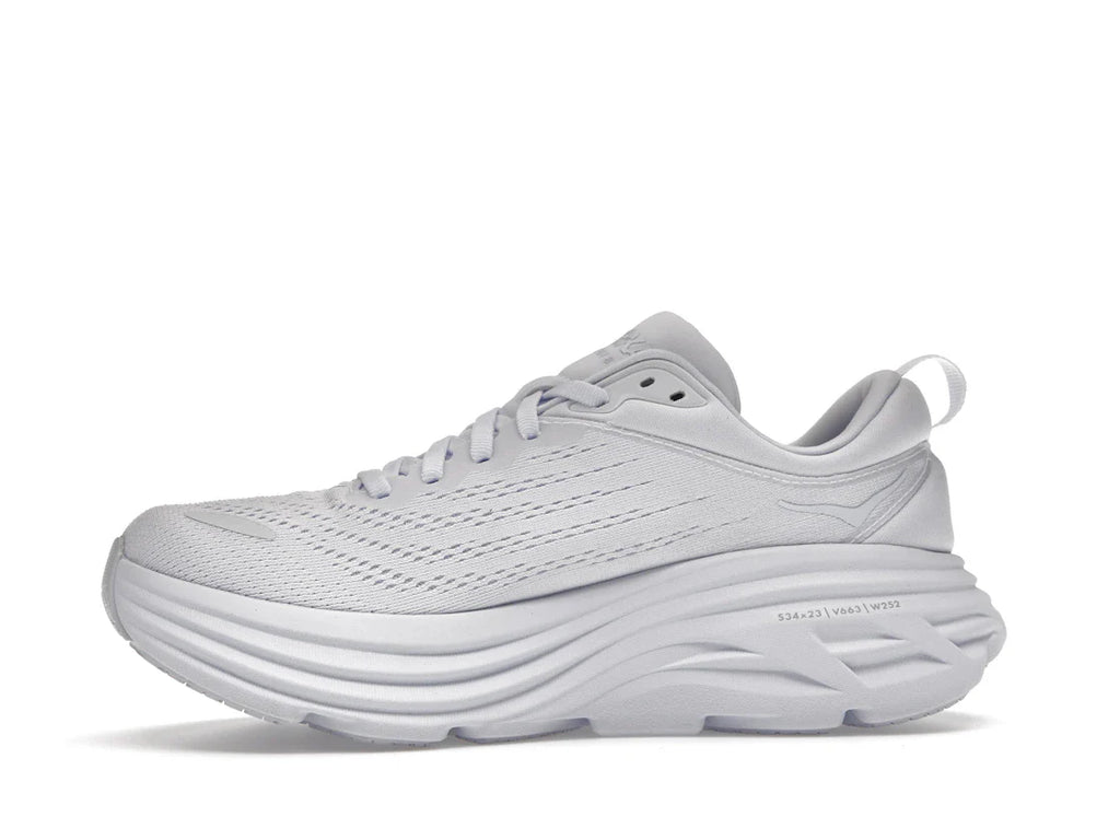 Hoka One One Bondi 8 Triple White (Damen)