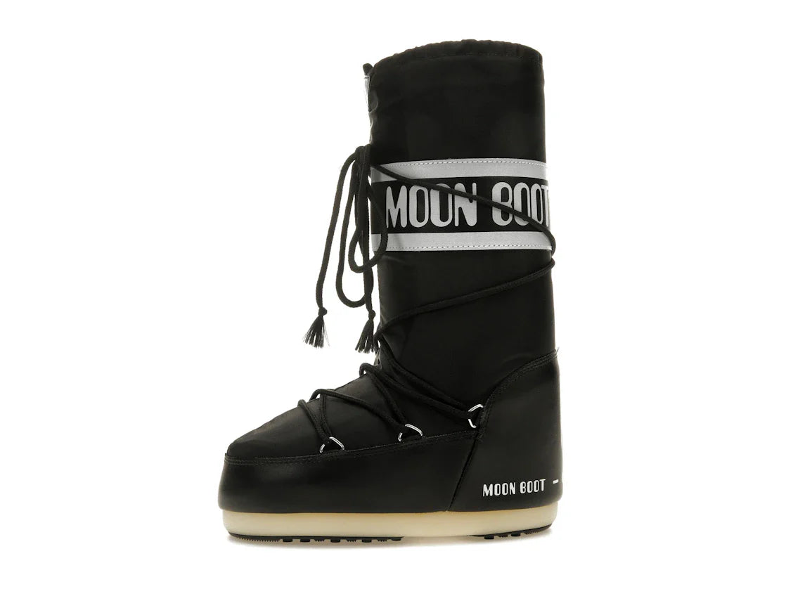 Moon Boot Icon Nylonstiefel Schwarz