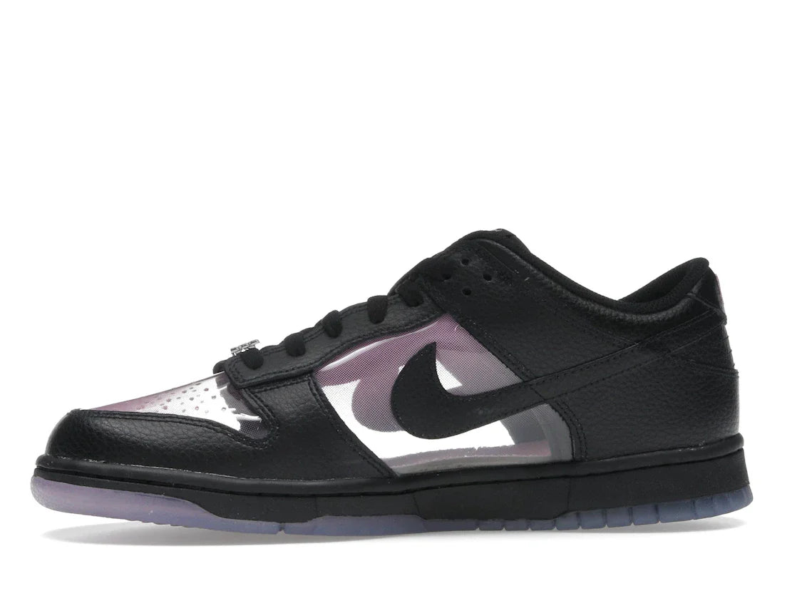 Nike Dunk Low Retro Transparent Schwarz Pink Rise