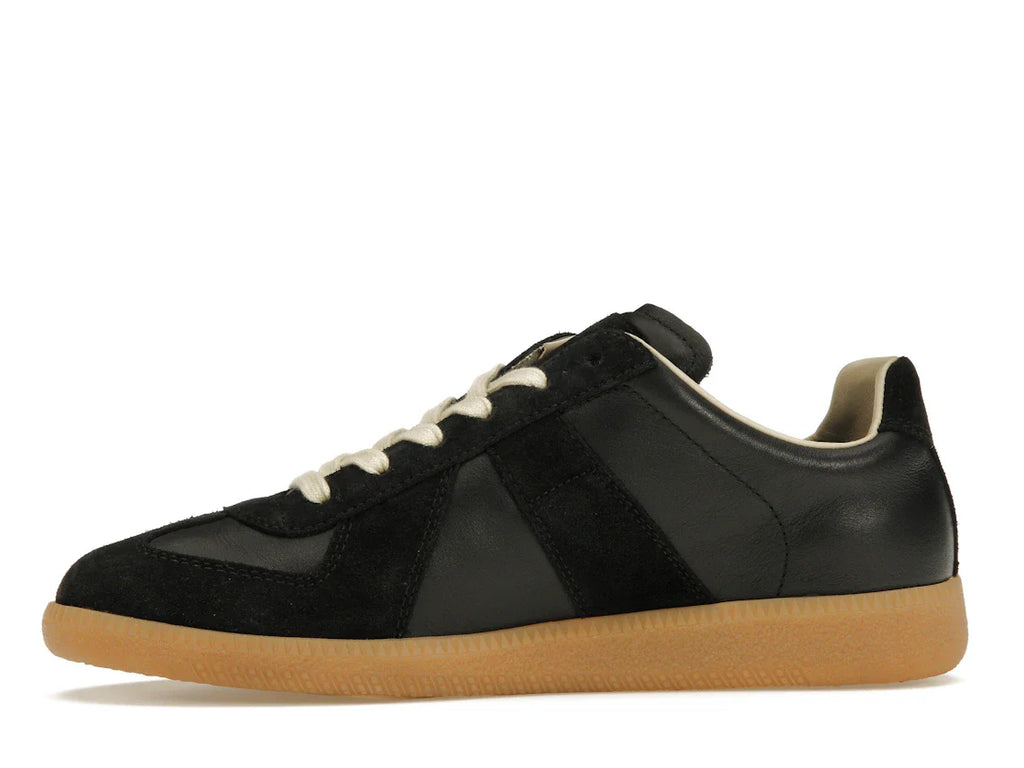 Maison Margiela Replika Deutsche Armee-Trainer (GATs) Schwarzer Gummi