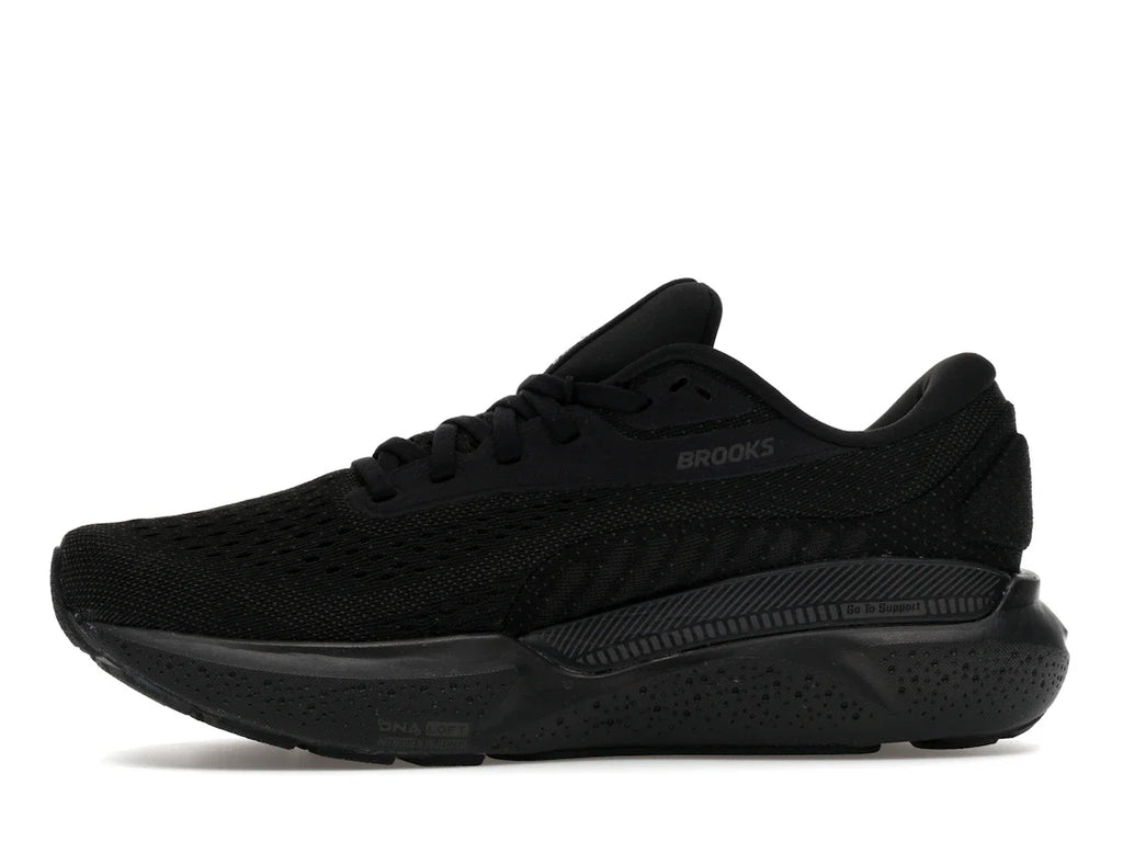 Brooks Adrenaline GTS 24 Black Black Ebony (Damen)