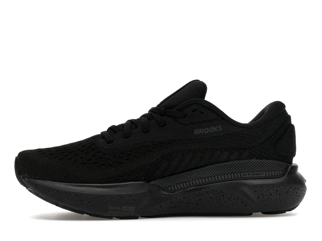 Brooks Adrenaline GTS 24 Black Black Ebony (Damen)