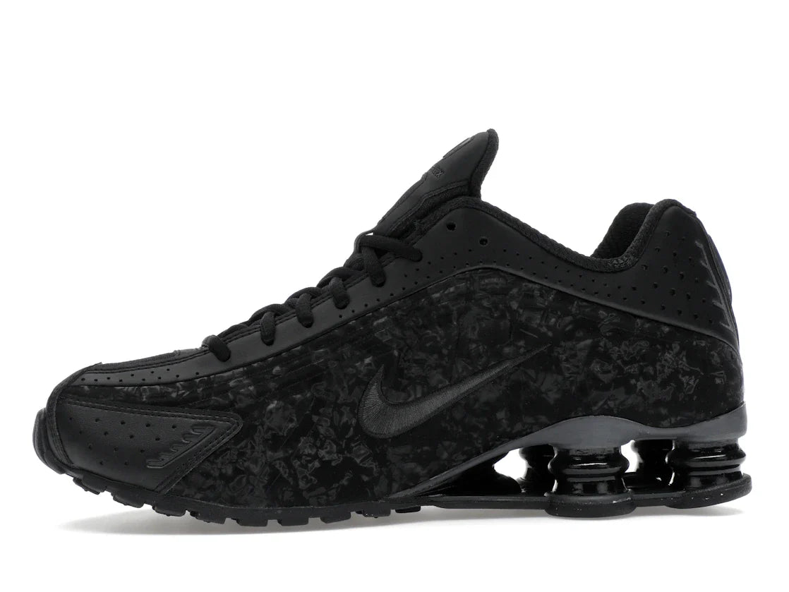 Nike Shox R4 Schwarz mit Blumenmuster (Damen)