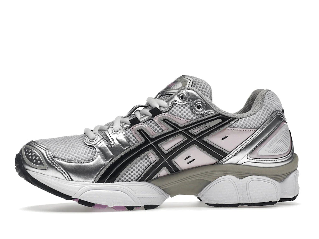 ASICS Gel-Nimbus 9 Weiß Schwarz Hellrosa (Damen)