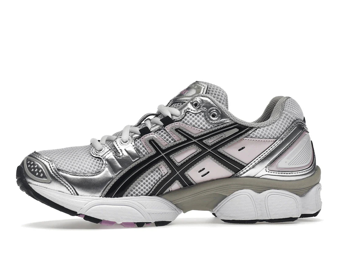 ASICS Gel-Nimbus 9 Weiß Schwarz Hellrosa (Damen)