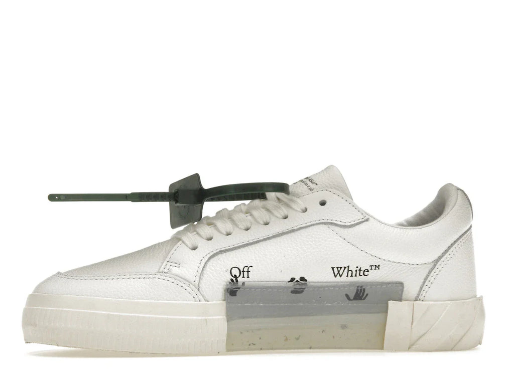 OFF-WHITE Vulc Low Leder Weiß SS22