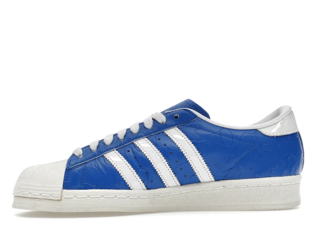adidas Superstar Vintage Bape Blau Weiß