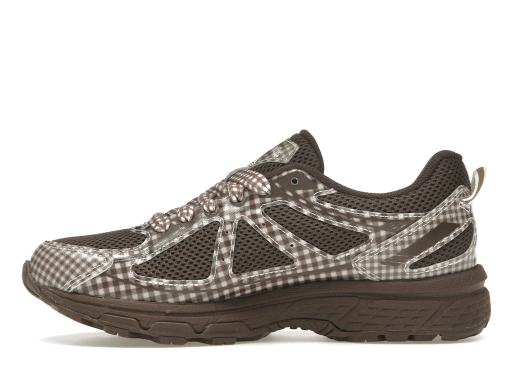 ASICS Gel-Venture 6-stöckiges Modell, rotbraunes Vichy-Karo