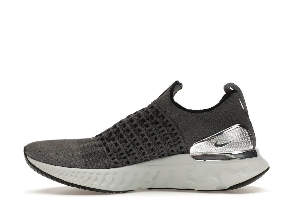 Nike React Phantom Run Flyknit 2 Eisengrau Silber