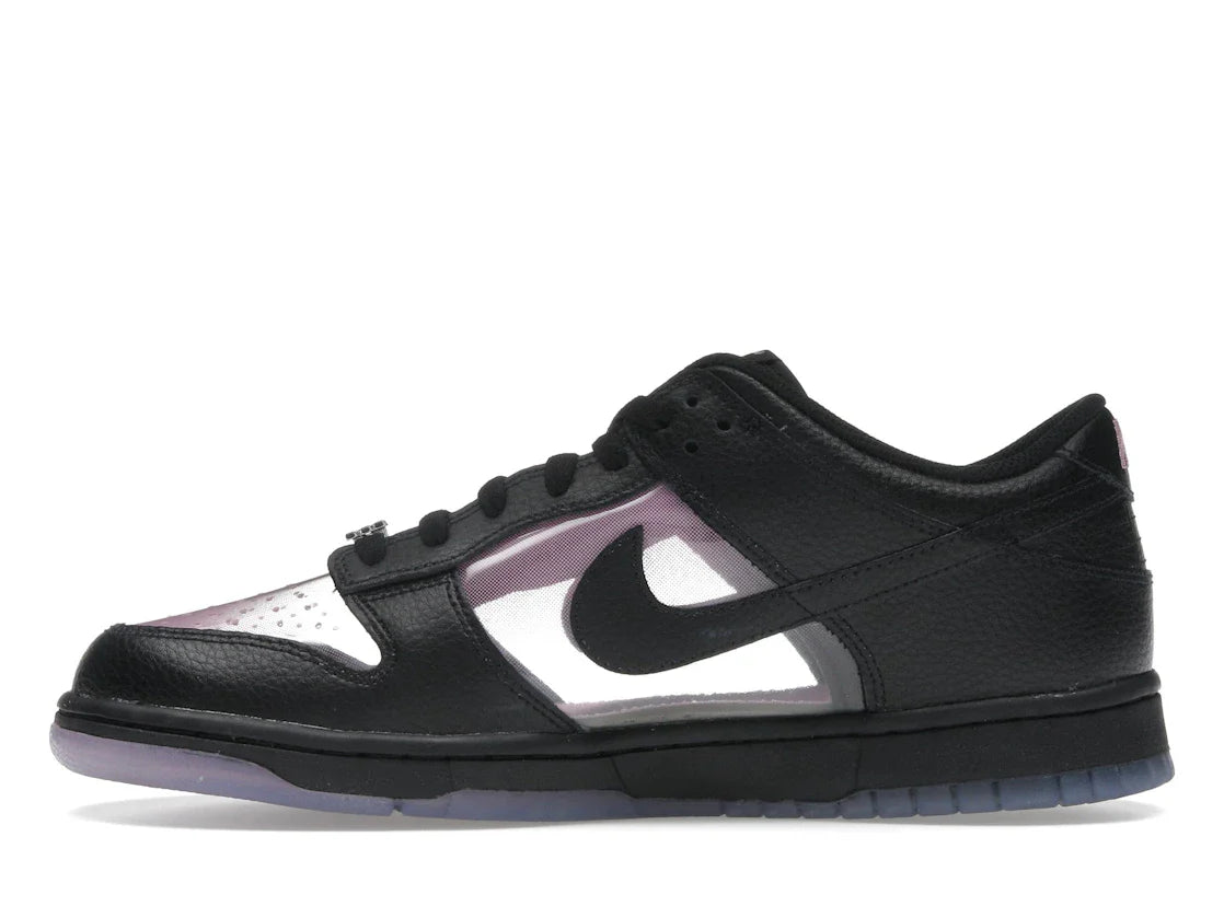 Nike Dunk Low Retro Transparent Schwarz Pink Rise