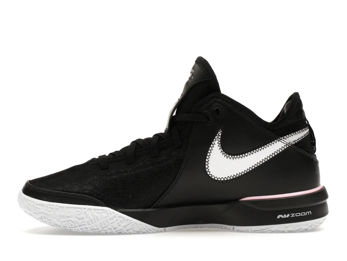 Nike Zoom LeBron NXXT Gen Schwarz Weiß Mittelhellrosa