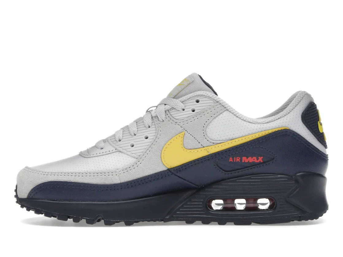 Nike Air Max 90 Neutralgrau Tourgelb