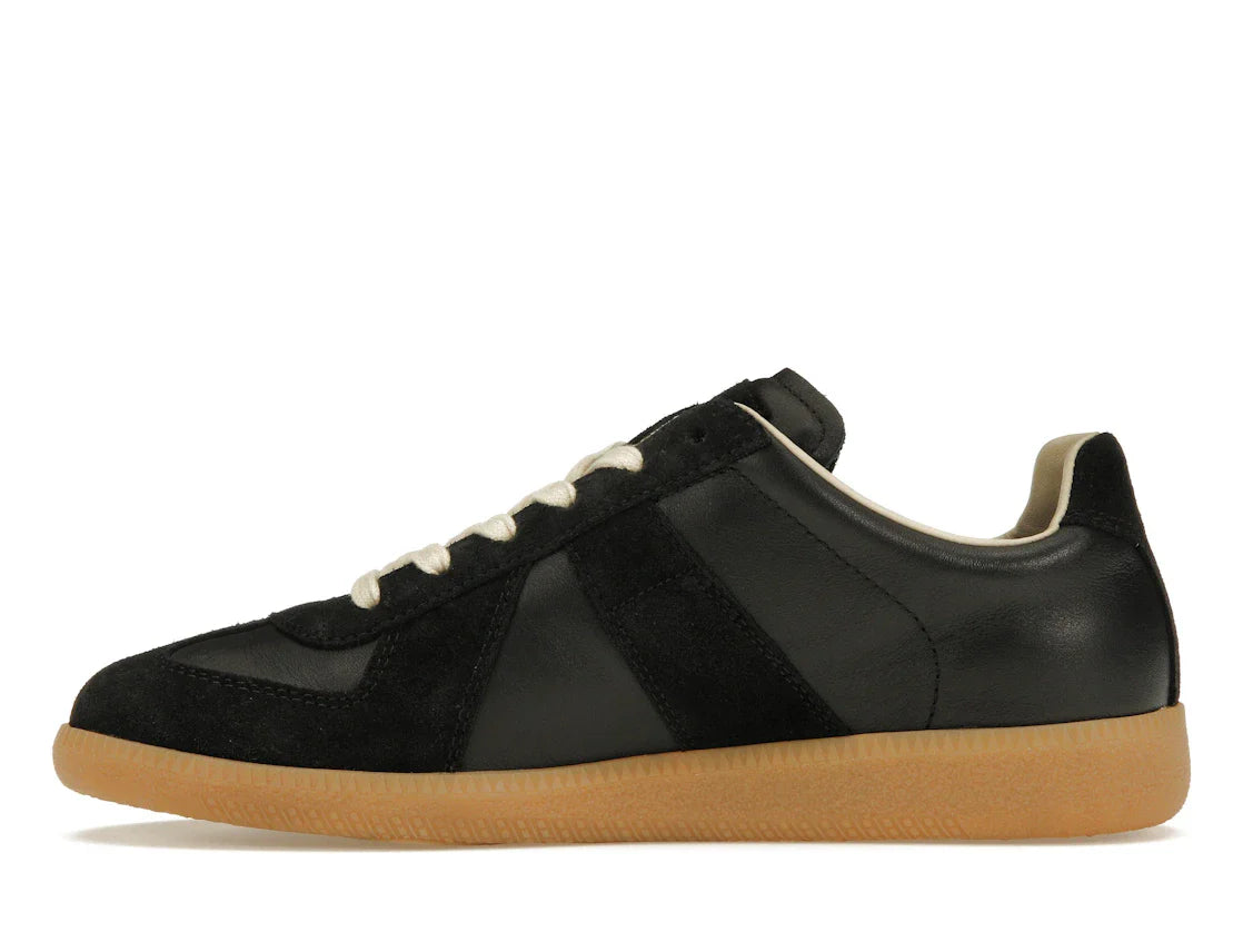 Maison Margiela Replika Deutsche Armee-Trainer (GATs) Schwarzer Gummi