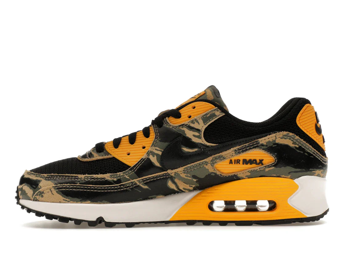 Nike Air Max 90 Premium Schwarz University Gold Camo