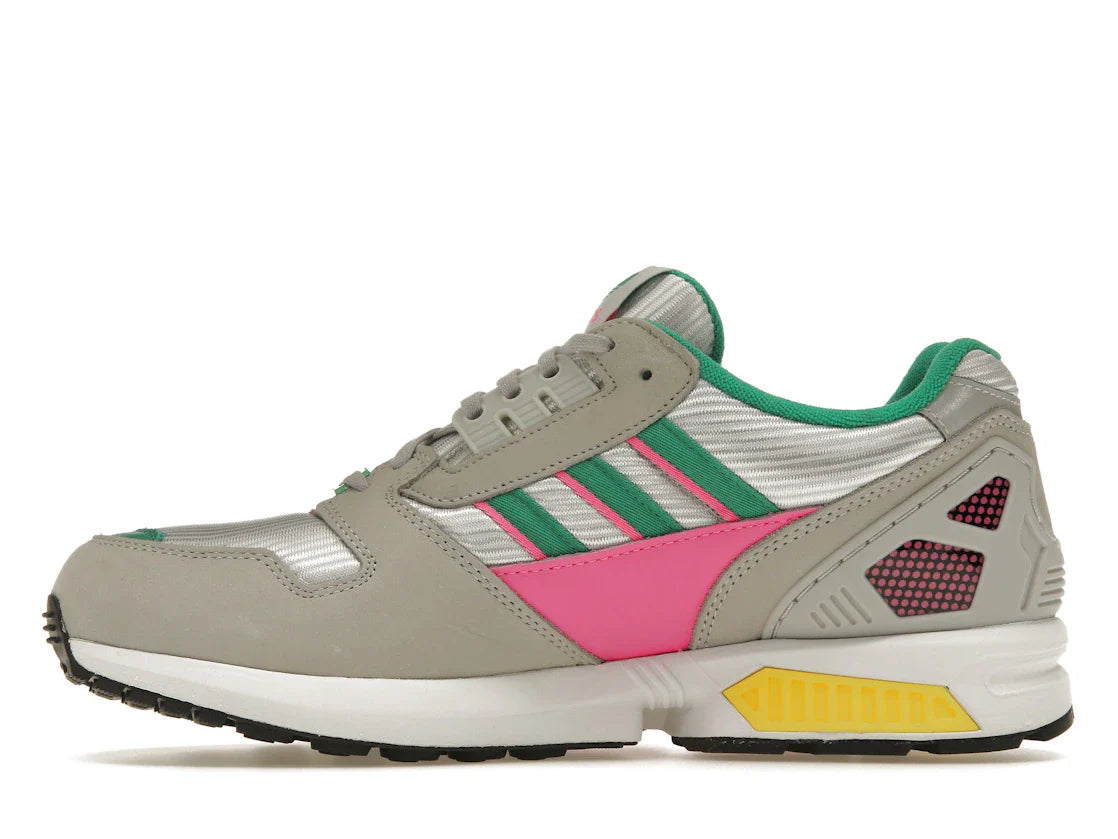 adidas ZX 8000 Grau Court Grün Screaming Pink