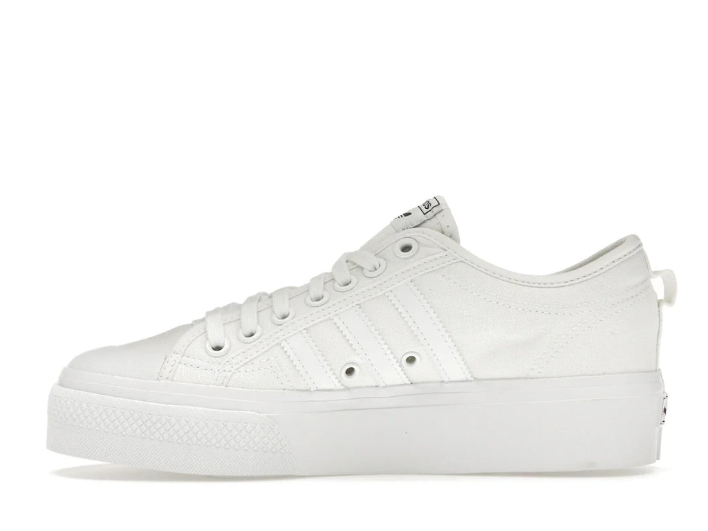 adidas Nizza Platform Triple White (Damen)